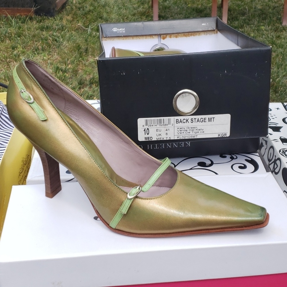 Kelly Green Kenneth Cole Heels